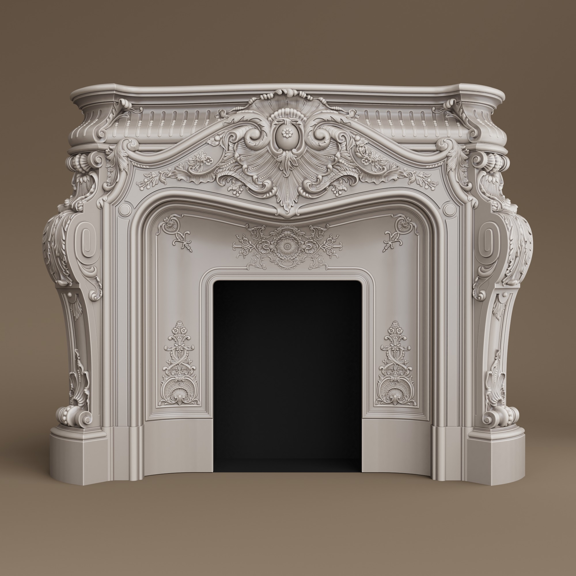 Marble Fireplace MF-0018 preview image 2